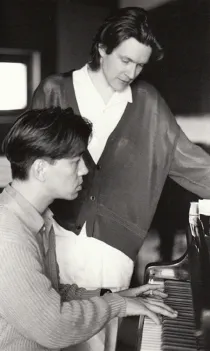 WITH DAVID SYLVIAN 1987 © YUKA FUJII