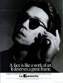 AD for I.A Eyeworks