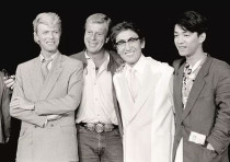 David Bowie, Nagasi Oshima, Ryuichi Sakamoto and Jack Thompson at Cannes