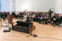 Ryuichi Sakamoto with Yuko Mohri, Camden Arts Centre, 2018. Photo: Mark Blower