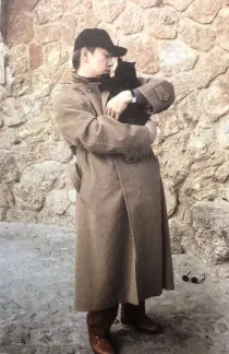 with cat